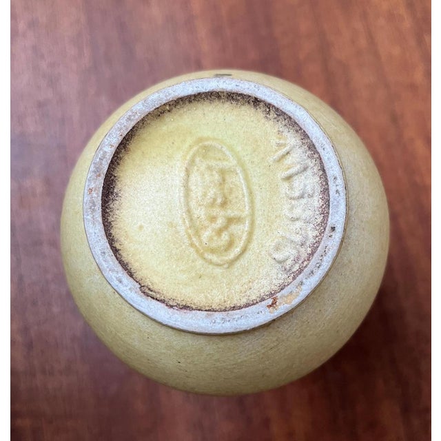 Beige Mid-Century West German Pottery WGP Vase from Jasba, 1960s For Sale - Image 8 of 14