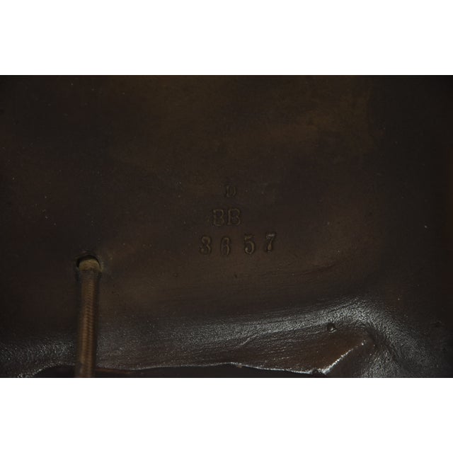 Late 19th Century Monumental Austrian Terracotta Orientalist Lamps - a Pair For Sale - Image 17 of 17