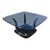 Mid 20th Century Postmodern Faux Elephant Tusk Glass Top Coffee Table in Black Lacquer Manner of Henredon For Sale - Image 13 of 13
