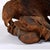 Monumental Hand-Carved Redwood Eagle With Serpent, American Folk Art, 1960's For Sale - Image 4 of 10