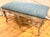 French Vintage Louis XV Style Upholstered Window Bench For Sale - Image 3 of 12