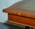 Large Vintage Hunter Green Leather Topped Coffee Table For Sale - Image 10 of 17