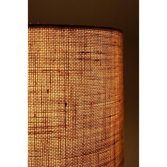 Danish Model 1040 Table Lamp in Ceramic with Jute Lampshade from Søholm, 1960s For Sale - Image 13 of 16