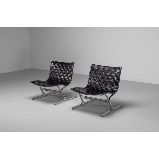 Luar Lounge Chairs by Ross Littel for ICF De Padova, 1965, Set of 2 For Sale - Image 16 of 18