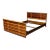 Paul Frankl, Rare Station Wagon Full Bedframe, Mahogany, Maple, Usa, 1950s For Sale