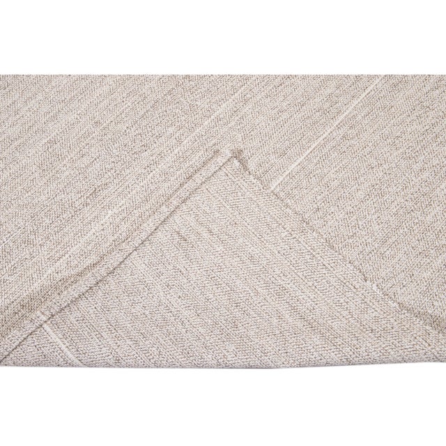 21st Century Contemporary Flatweave Rug 9 X 13 For Sale - Image 4 of 12