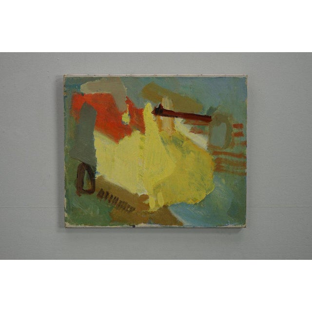 René Mels, Abstract Composition, Oil Painting For Sale - Image 13 of 13