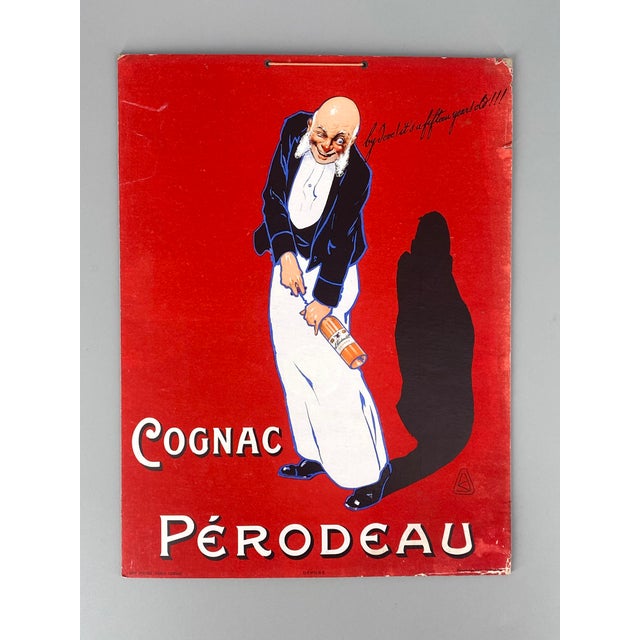 1920s Advertising Poster from Pérodeau Cognac, Paris, 1920s For Sale - Image 5 of 18