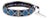 Nouvelle Bague Diamond Blue Enamel 18k & Sterling Bracelet For Sale
