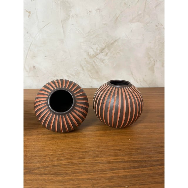 Kerbschnitt Vases from Worms, 1960s, Set of 2 For Sale - Image 14 of 18