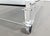 Mid-Century Modern Acrylic and Smoked Glass Trolley, 1970s For Sale - Image 3 of 9