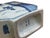 Chinese Blue White Porcelain Hexagonal Figural Graphic Art Vase For Sale - Image 15 of 15
