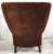 Rustic Leather Wingback Lounge Chair by Paul Robert For Sale - Image 3 of 13