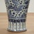 2020s Large Pair of Chinese Blue and White Porcelain Lidded Urns For Sale - Image 5 of 13