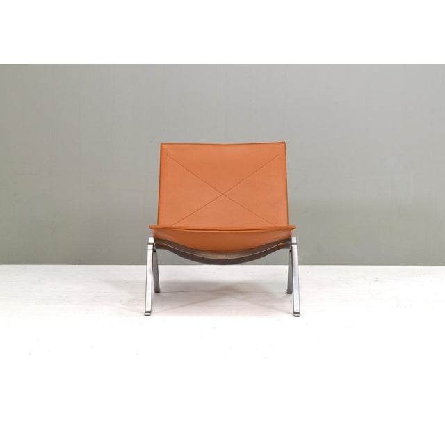E. Kold Christensen First Edition PK22 Lounge Chair by Poul Kjaerholm for E. Kold Christensen, Denmark, 1960s For Sale - Image 4 of 18