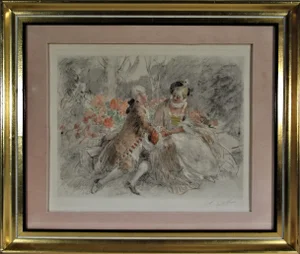 Antoine Calbet, Scene Galante au XVIII eme Siecle #2
