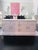 Pink Pink French Provincial Style Sideboard Credenza by Baker Furniture For Sale - Image 8 of 8