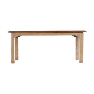 Wooden Dining Table, 1940s For Sale