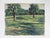 Rustic Early 20th Century Plein Air Landscape Painting For Sale - Image 3 of 4