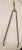 Antique 18th Century Wrought Iron Turned Brass English Fireplace Tongs Tool 9 For Sale - Image 4 of 9