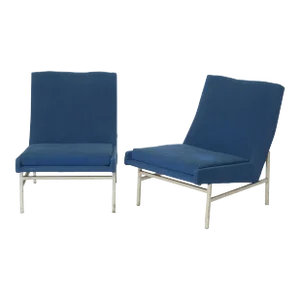 Pierre Guariche & Joseph-André Motte A.r.p. Lounge Chairs Atelier De Recherches Plastiques Ysl Knoll Pierre Berge 1950s