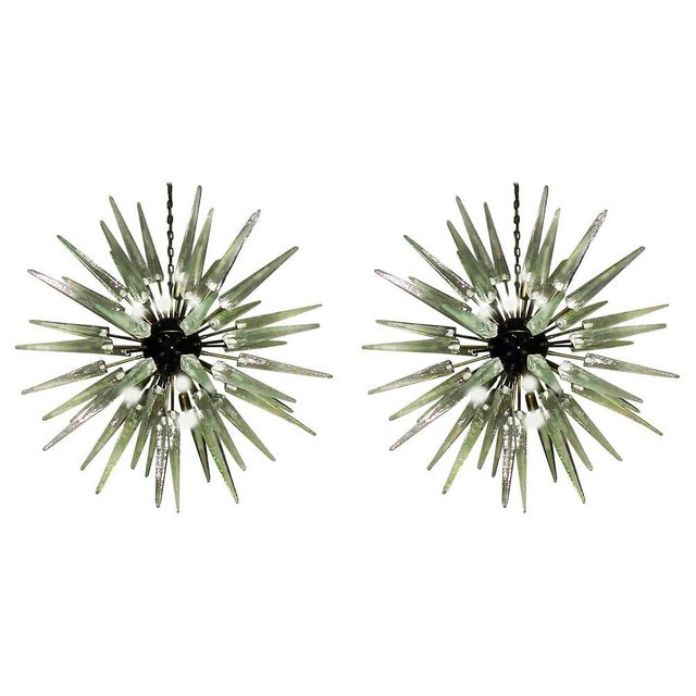 Sputnik Murano Glass Pendants, Set of 2 For Sale - Image 16 of 16