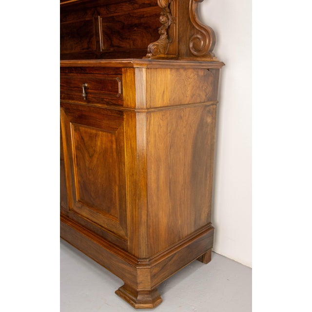Antique French Walnut Buffet For Sale - Image 10 of 18