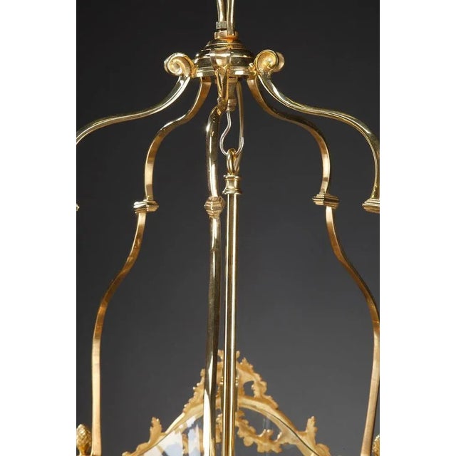 Large Entrance Hall Lantern, Château Léoube, Bormes For Sale - Image 11 of 18