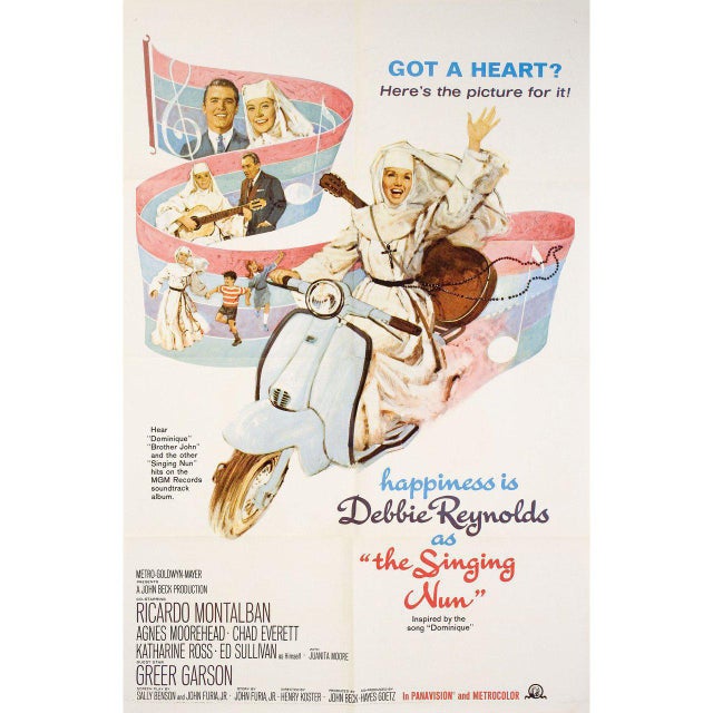 The Singing Nun 1969 U S One Sheet Film Poster Chairish