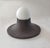 Basalte natural lava stone wall lamp by clemence birot dimensions: ø 25 x h 15 cm materials: stone basalte is a stone lamp...