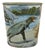 1980s Vintage Prehistoric Dinosaur / Mammoth Metal Wastebasket For Sale
