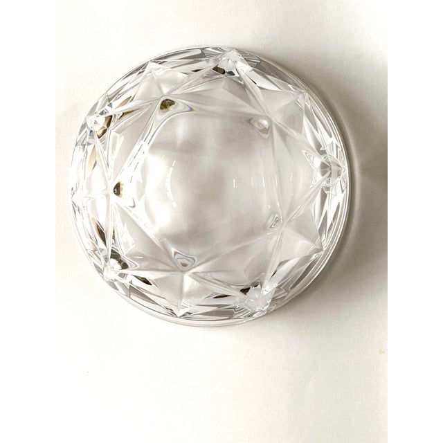 Transparent 1980s Tiffany & Co. “Stars” Crystal Bowl For Sale - Image 8 of 8