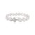 Not Yet Made - Made To Order 6.31 Ctw Fine Diamond Cluster Tennis Bracelet for Engagement For Sale - Image 5 of 11