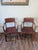Set of Six (6) Attributed to A. Brandt Ranch Oak Leather Strap Dining Chairs For Sale - Image 9 of 13