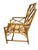Wood Vintage Bamboo & Rattan Arm Chairs - Set of 2 For Sale - Image 7 of 11