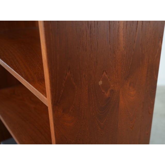 Vintage Danish Teak Bookcase, 1970s For Sale - Image 6 of 11