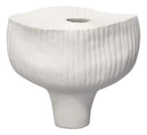 Jamie Young Plunge Vessel, White
