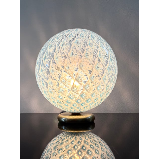 Macrame T25 Murano Table Lamp from La Murrina, 1990s For Sale - Image 16 of 18