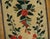 1940s Beige Floral Folk Art Antique American Hooked Rug 2'5" X 4'8" Hand Knotted Wool Carpet For Sale - Image 4 of 5