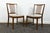 1970s Set 4 Teak Scandinavian Danish Modern Style Dining Chairs For Sale - Image 4 of 11