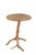 This rustic Adirondack accent table beautifully marries organic artistry with functional design, showcasing a round, rich...