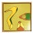 Yellow Shoe Painting by Angela Chrusciaki Blehm Titled Fetish Lime For Sale