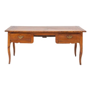 Charles X French Provincial Cherry Wood Desk For Sale