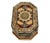 Middle Eastern marquetry inlay jewelry box for decor. This vintage box made of combination of natural wood, walnut wood,...