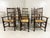 Brown Lancashire Dining Armchairs, 1890s, Set of 6 For Sale - Image 8 of 18