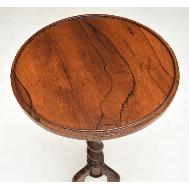 Victorian Barley Twist Side Table, 1840s For Sale - Image 4 of 7