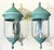 Pair of Vintage Solid Brass Wall Lanterns /Sconces 26”x 12” X13” For Sale - Image 12 of 15
