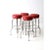 Vintage Bar Stools Set of 4 For Sale - Image 4 of 12
