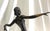 1990s Art Deco Bronze Dancer England After Lorenzl For Sale - Image 12 of 18