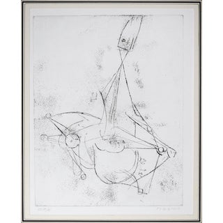 Marino Marini, Miracolo (Miracle), Edition of 20, 1969, Etching For Sale